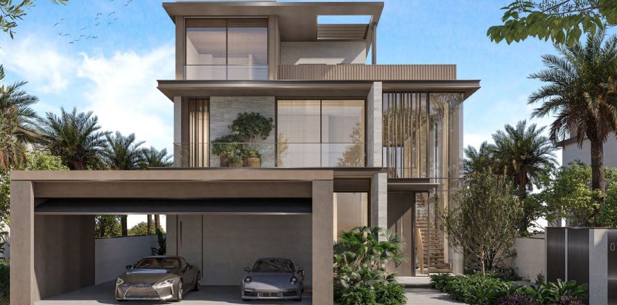 Вилла Дубай, БАӘ-да 5 жатын бөлмелер, 627 м² № 689213