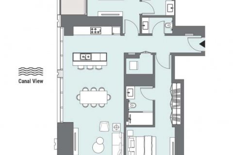 Müüa korter asukohaga Business Bay, Dubai, AÜE: 2 magamistoaga, 133 m² Nr 637428 - pilt 8