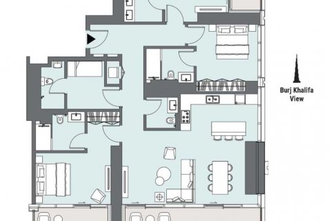 Apartment in PENINSULA in Business Bay, Dubai, UAE 3 bedrooms, 181 sq.m. № 637427 - photo 8