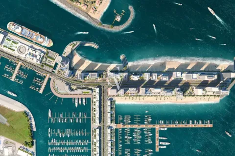 Apartmán v Dubai Harbour, Dubai, SAE 5 spální, 488 m2 č. 661434 - Fotografia 3