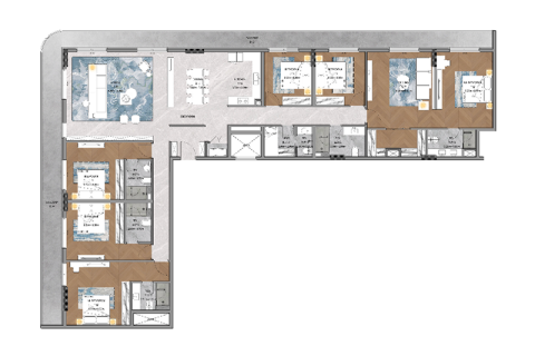 Appartement te koop in Majan, Dubai, VAE 1 kamer, 43 vr.m., nr 732749 - foto 15