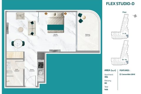 Apartment in Dubai, UAE 4 bedrooms, 345 sq.m. № 652902 - photo 25