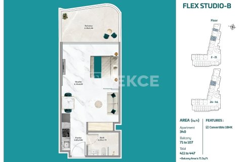 Apartment in Dubai, UAE 4 bedrooms, 345 sq.m. № 652902 - photo 28
