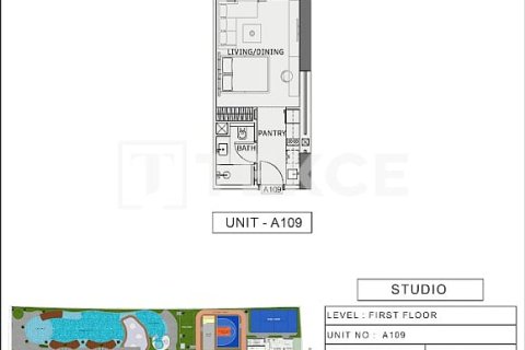 Apartmán v Jumeirah Village Circle, Dubai, SAE 1 spálňa, 90 m2 č. 652903 - Fotografia 17