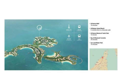 شقة للبيع في Al Marjan Island، رأس الخيمة، الإمارات العربية المتحدة 3 غرفة نوم ، 183 متر مربع ، رقم 656715 - صورة 23