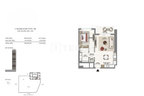 Διαμέρισμα σε Dubai, ΗΑΕ 2 υπνοδωμάτια, 114 τ.μ. Αρ. 680105 - φωτογραφία 15