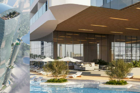 Business Bay, Dubai, UAE의 판매용 아파트 침실 1개, 78제곱미터 번호 639940 - 사진 4