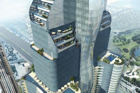 Business Bay, Dubai, UAE의 판매용 아파트 침실 1개, 78제곱미터 번호 639940 - 사진 1