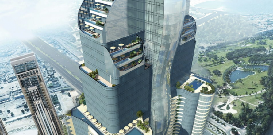 Byt v Business Bay, Dubai, SAE 1 ložnice, 78 m² Č.: 639940