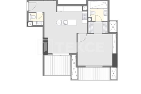 Apartament de vânzare în Dubai Marina, Dubai, EAU 1 cameră, 46 mp.  №695386 - poză 11