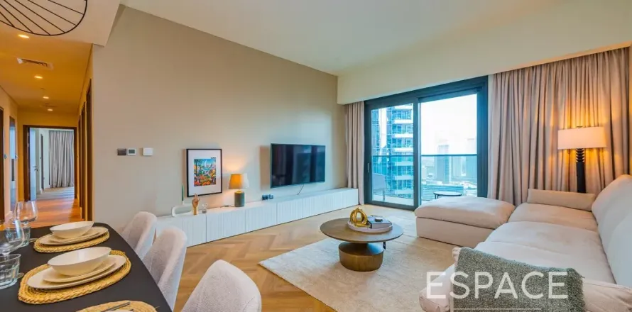 Apartman u Downtown Dubai (Downtown Burj Dubai), UAE 140 m2, 3 spavaćih soba Br. 661109