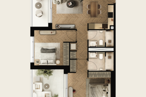 Apartman u gradu Dubai Studio City, UAE 1 soba, 31 m2 Br. 732675 - Slika 5