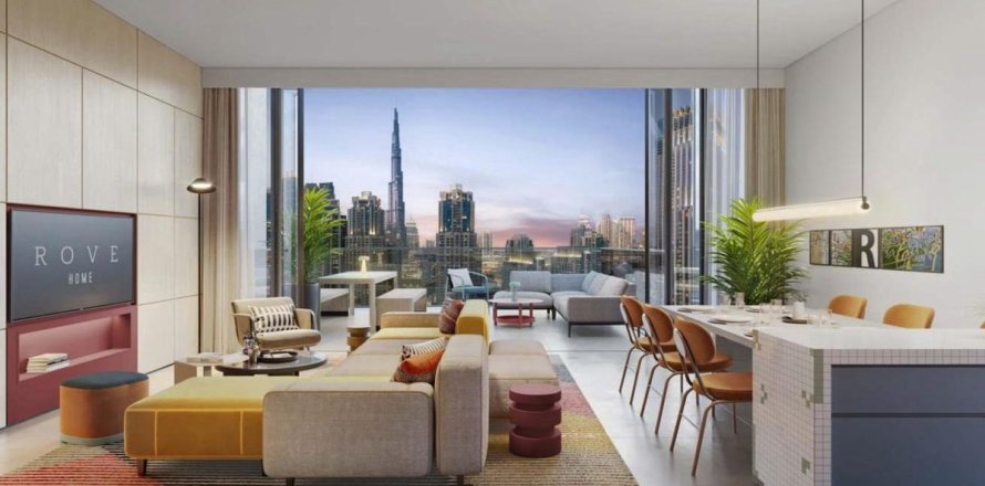 Downtown Dubai (Downtown Burj Dubai)、Dubai、UAEにあるマンション 2ベッドルーム、122.4 m2 No751440