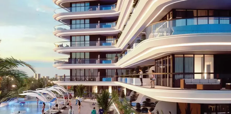 Dzīvoklis Ocean Pearl Dubaijā, AAE 1 istaba, 74 m2 Nr. 639864