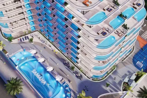 Dzīvoklis Ocean Pearl Dubaijā, AAE 1 istaba, 74 m2 Nr. 639864 - attēls 3