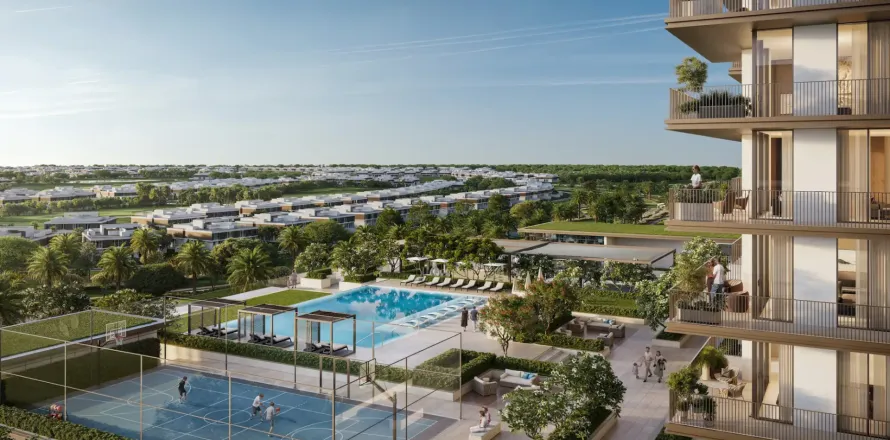 Apartament në Dubai Hills Estate, Emiratet e Bashkuara Arabe 1 dhomë gjumi № 720784