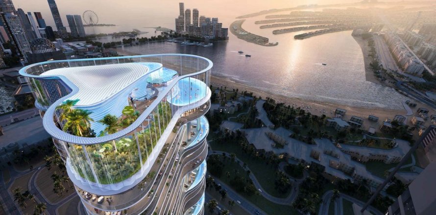 Apartamento en Al Sufouh, Dubai, EAU 2 dormitorios, 135.6 m² № 629401
