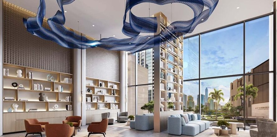 Leilighet i Business Bay, Dubai, Emiratene 1 soverom, 92.2 kvm nr. 705686
