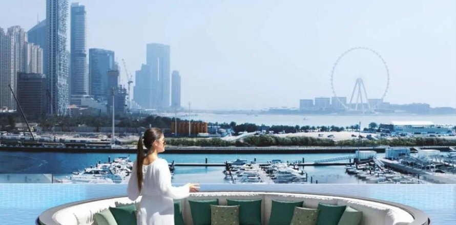 阿联酋 Dubai Dubai Harbour 公寓  1 卧, 98.4 平方米 , 编号 634532