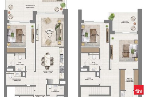 Townhouse in Dubai Hills Estate, UAE 3 bedrooms, 238.1 sq.m. № 635893 - photo 14