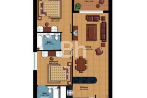 Apartamento para arrendamento em Dubai Marina, Dubai, EAU 2 quartos, 93 m2 № 643584 - foto 9