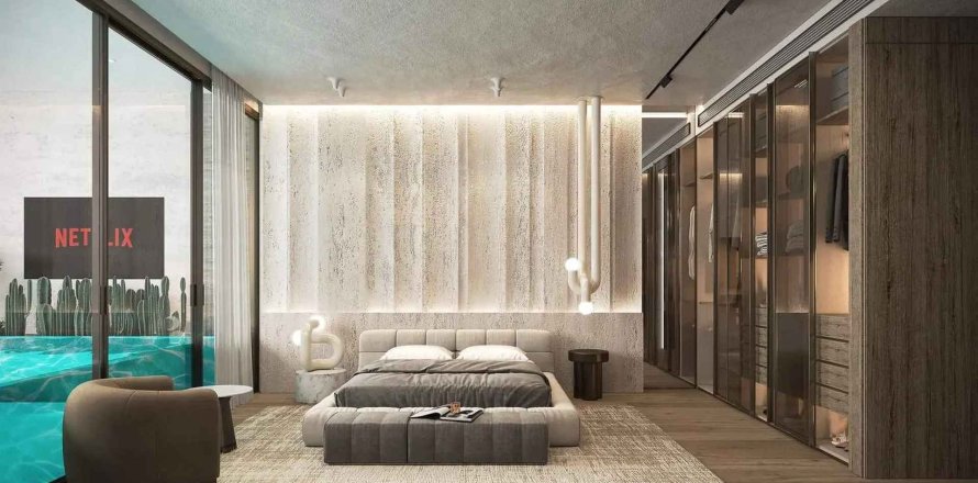 Korter asukohaga Peace Lagoons 2 asukohaga Dubai Land, AÜE: 2 magamistoaga, 128.95 m² Nr 718342