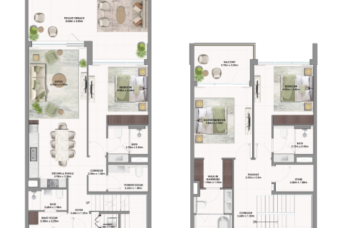 Müüa korter asukohaga Dubai South (Dubai World Central), AÜE: 1 magamistoaga Nr 732765 - pilt 7