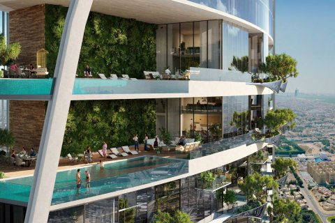 Apartament na sprzedaż w Business Bay, Dubai, ZEA 44.4 mkw., nr 695150 - zdjęcie 9