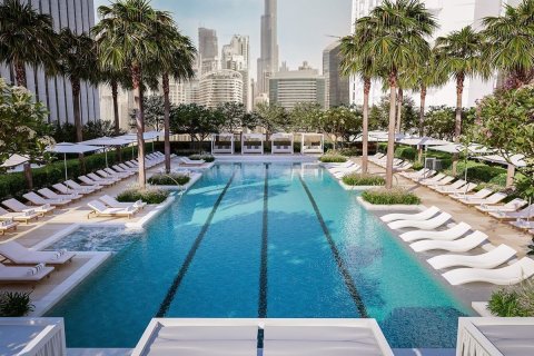 Lägenhet till försäljning i Business Bay, Dubai, UAE 1 sovrum, 77.2 kvm Nr. 698917 - fotografi 10