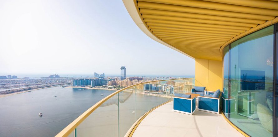 آپارتمان در Dubai Harbour، Dubai ، امارات متحده عربی 3 خوابه ، 213.8 متر مربع.  شماره 713234