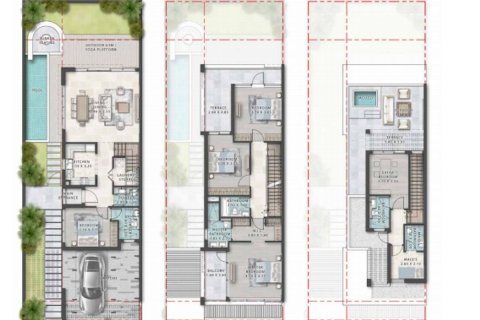 Villa til salg i Dubai, UAE 5 soveværelser, 329 kvm № 641539 - foto 18