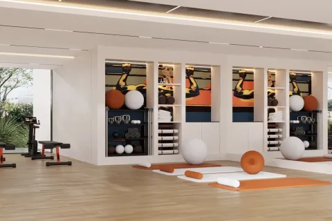 Dubai, संयुक्त अरब अमीरात में अपार्टमेंट, 1 बेडरूम, 69 वर्ग मीटर, संख्या 698663 - फ़ोटो 3