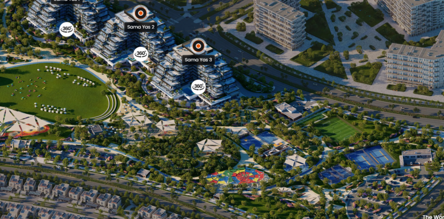Apartment sa Yas Island, Abu Dhabi, UAE 1 silid-tulugan, 89 sq.m. № 717281