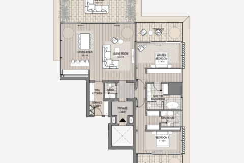 Apartment in Business Bay, Dubai, UAE 2 bedrooms, 267 sq.m. № 690044 - photo 10