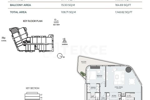 Apartamento en venta en Dubai, EAU 2 dormitorios, 110 m2 № 652905 - foto 23