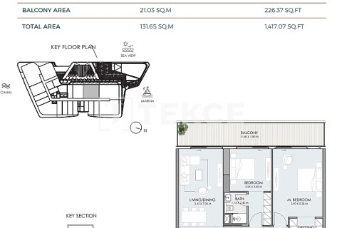 Apartment sa Dubai, UAE 1 silid-tulugan, 83 sq.m. № 652904 - larawan 24