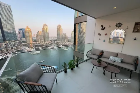 Apartment i Dubai Marina, Dubai, UAE 1 soveværelse, 69 kvm № 738496
