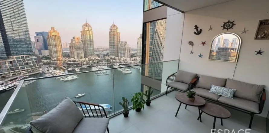 آپارتمان در Dubai Marina، Dubai ، امارات متحده عربی 1 خوابه ، 69 متر مربع.  شماره 738496