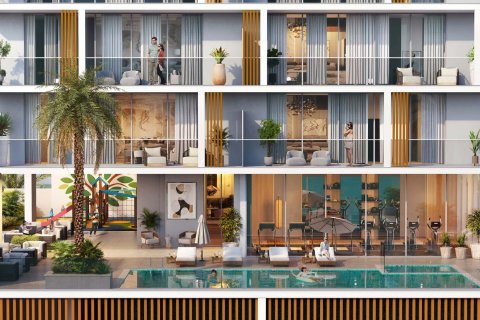 Apartman u gradu Al Furjan, Dubai, UAE 1 spavaća soba, 73 m2 Br. 689706 - Slika 3