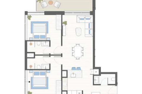 Apartman u gradu Jumeirah Village Circle, Dubai, UAE 1 soba, 40 m2 Br. 689707 - Slika 6