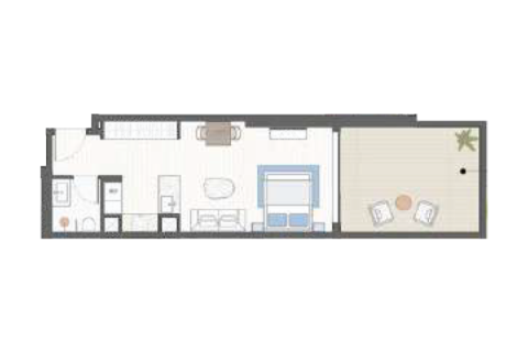 Apartman u gradu Jumeirah Village Circle, Dubai, UAE 1 soba, 40 m2 Br. 689707 - Slika 7