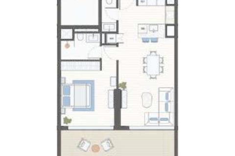 Apartman u gradu Jumeirah Village Circle, Dubai, UAE 1 soba, 40 m2 Br. 689707 - Slika 8