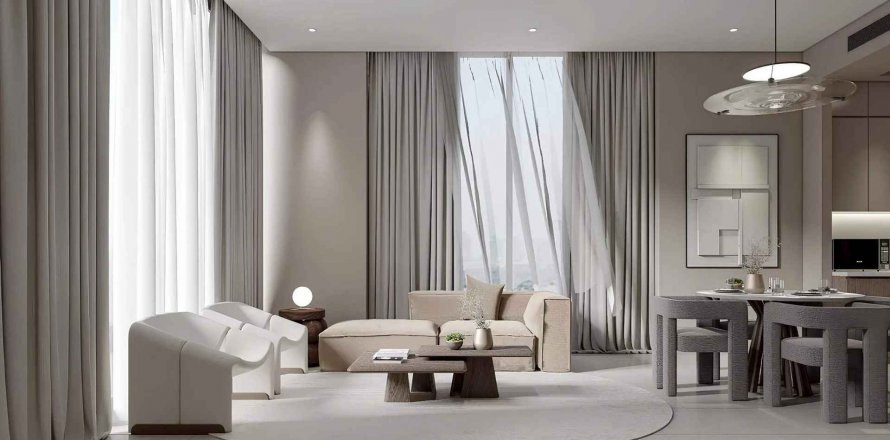 Apartament në Elevia Residences në International City, Dubai, Emiratet e Bashkuara Arabe 2 dhoma gjumi, 112.04 m2. № 639279