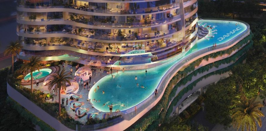 Lakás itt: Business Bay, Dubai, EAE, 1 hálószoba, 87.5 m², azonosító: 699692