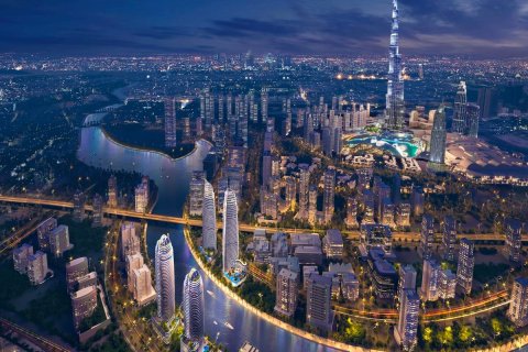 阿联酋 Dubai Business Bay 公寓  1 卧, 87.5 平方米 , 编号 699692