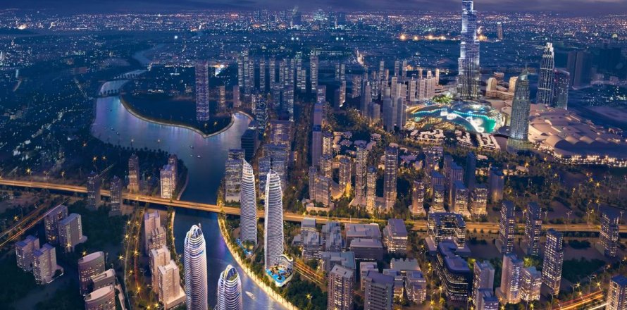 阿联酋 Dubai Business Bay 公寓  1 卧, 87.5 平方米 , 编号 699692