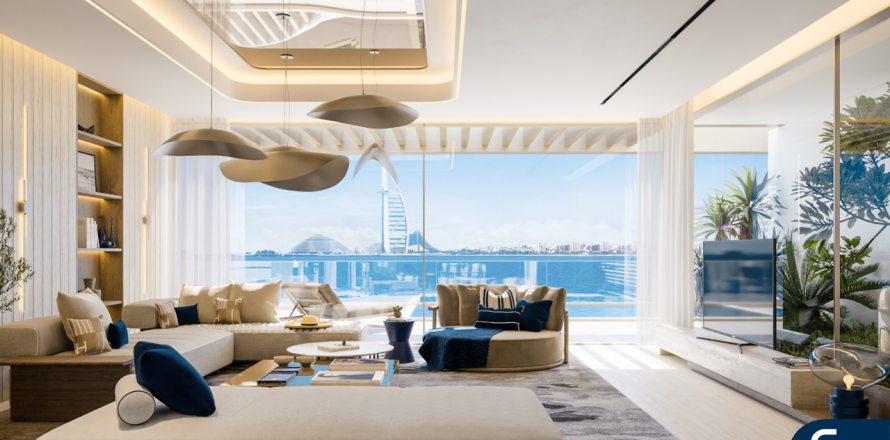 דירה ב Palm Jumeirah, Dubai, איחוד האמירויות 3 חדרי שינה, 246 מ"ר מספר 671079