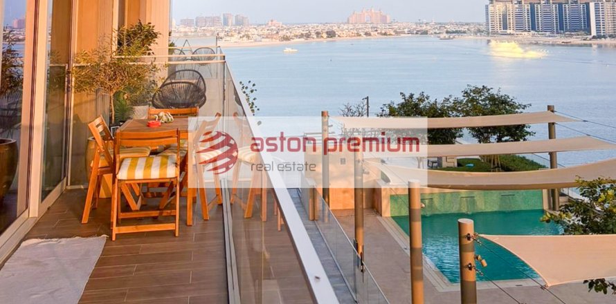 Apartmen di Dubai Harbour, Dubai, UAE 2 bilik tidur, 123 meter persegi № 699482