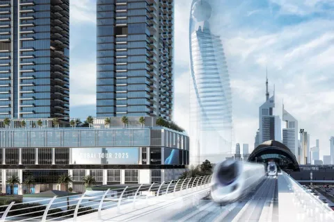 Apartemen di Dubai, UEA 3 kamar tidur, 162 m2 nomor 726139 - foto 3