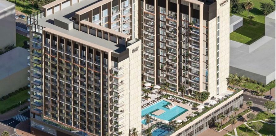 Apartment i Al Furjan, Dubai, UAE 1 soveværelse, 54.7 kvm № 727480